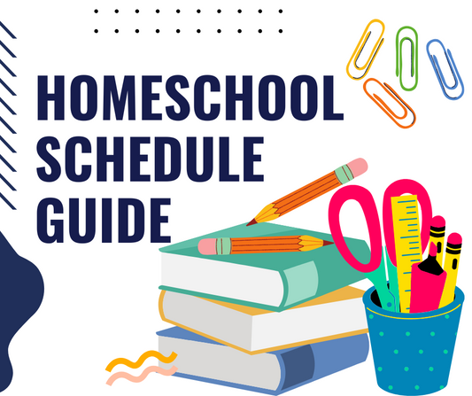 Homeschool Schedule Guide – 6 Steps to a Peaceful, Flexible & Effective Routine